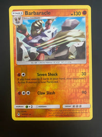 Pokemon Barbaracle 67/131 Forbidden Light Reverse Holo NM