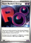 Pokemon Team Rocket's Energy 182/182 Destined Rivals Non Holo NM