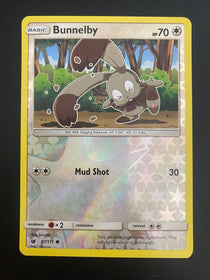 Pokemon Bunnelby 87/111 Crimson Invasion Reverse Holo NM-MINT