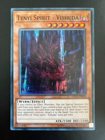 Yugioh Tenyi Spirit - Vishuda OP12-EN010 Super Rare Unlimited Edition NM/MINT