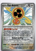 Pokemon Fan Rotom 118/142 Stellar Crown Reverse Holo NM