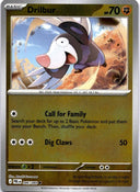 Pokemon Drilbur 046/084 Pitch Black Reverse Holo NM