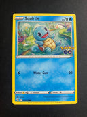Pokemon Squirtle 015/078 Pokemon Go Non Holo NM