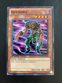 Yugioh Newdoria SDMA-EN006 Common 1st Edition NM