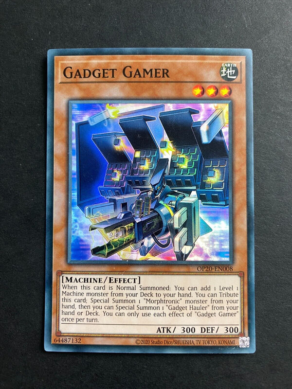 Yugioh Gadget Gamer OP20-EN008 Super Rare Unlimited Edition LP