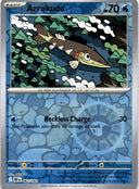 Pokemon Arrokuda 062/182 Destined Rivals Reverse Holo NM