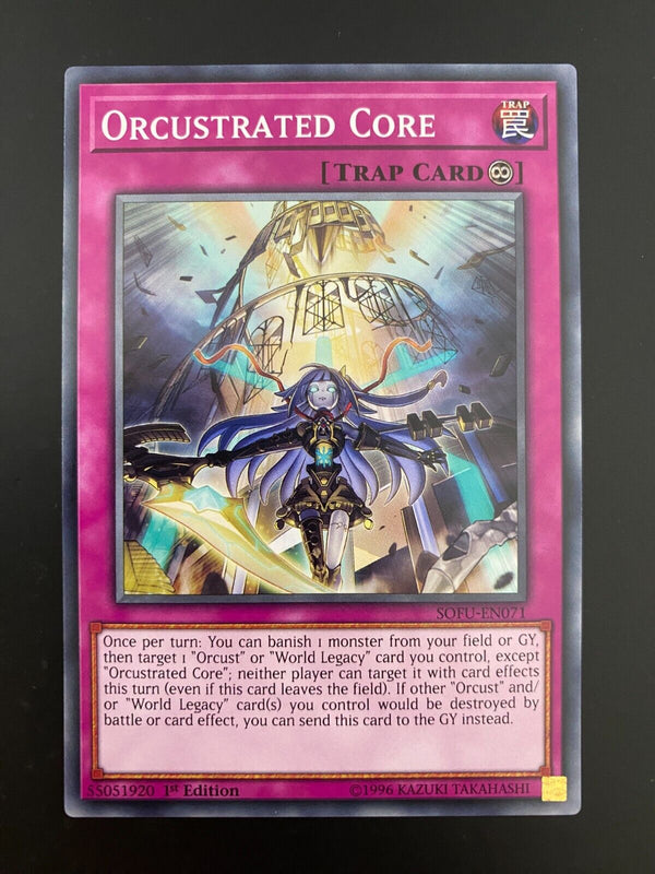 Yugioh Orcustrated Core SOFU-EN071 Common1st Edition NM