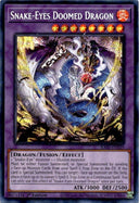 Yugioh Snake-Eyes Doomed Dragon RA05-EN039 NA Print Secret Rare 1st Edition NM