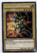 Yugioh Elemental HERO Sparkman LCGX-EN007 Secret Rare Unlimited Edition NM