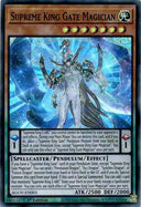 Yugioh Supreme King Gate Magician AGOV-EN001 Super Rare 1st Edition NM