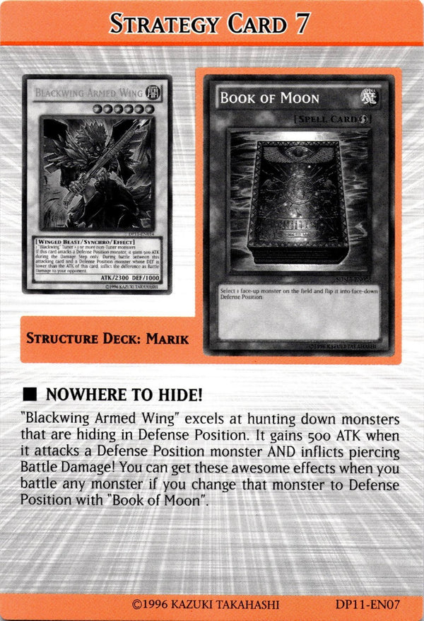 Yugioh Duelist Pack: Crow Strategy Card 7 1st Edition NM