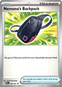 Pokemon Nemona's Backpack 083/091 Paldean Fates Non Holo NM