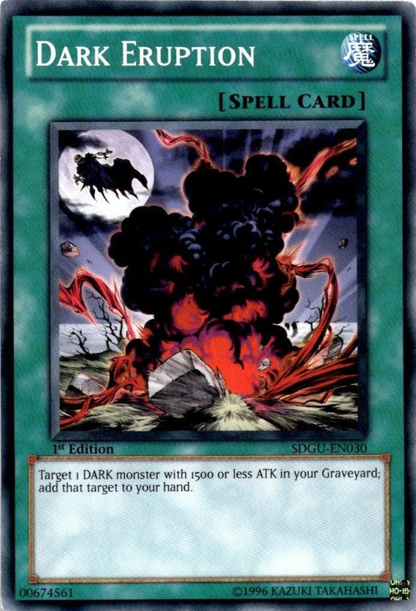 Yugioh Dark Eruption SDGU-EN030 Common 1st Edition LP/NM