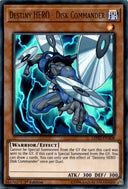 Yugioh Destiny HERO - Disk Commander LEHD-ENA08 Ultra Rare 1st Edition VLP/NM