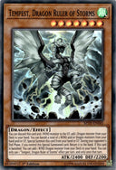 Yugioh Tempest, Dragon Ruler of Storms MYFI-EN045 Super Rare 1st Edition HP