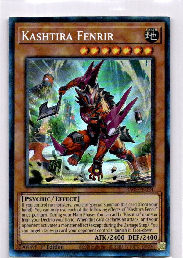 Yugioh Kashtira Fenrir RA05-EN024 NA Print Collector’s Rare 1st Edition NM