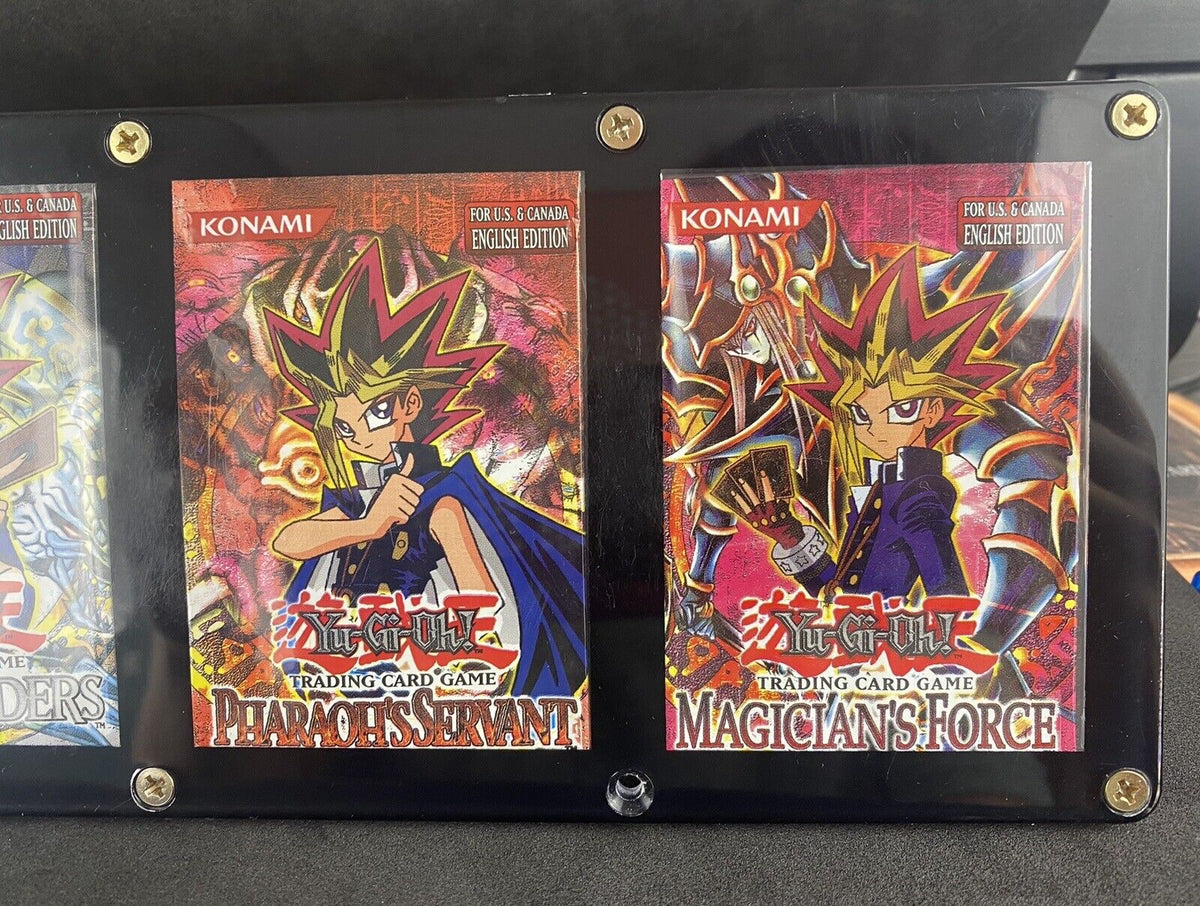 Yugioh Empty Booster Pack Display Original LOB/MRD/PSV/MFC Pack Read Description