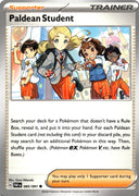 Pokemon Paldean Student 085/091 Paldean Fates Non Holo NM
