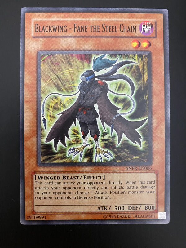 Yugioh Blackwing - Fane the Steel Chain ANPR-EN006 Unlimited Ed Common NM/MINT
