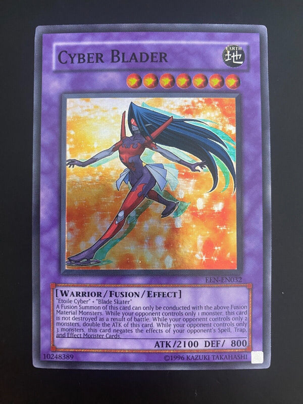 Yugioh Cyber Blader EEN-EN032 Unlimited Edition Super Rare NM