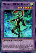Yugioh Masked HERO Blast RATE-ENSE2 NA Super Rare Limited Edition LP