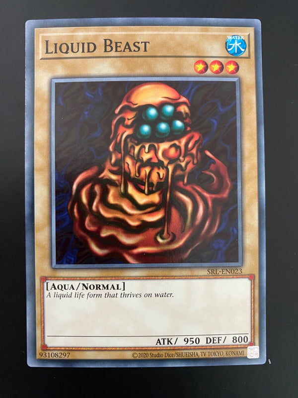 Yugioh Liquid Beast SRL-EN023 Common Unlimited Edition NM/MINT