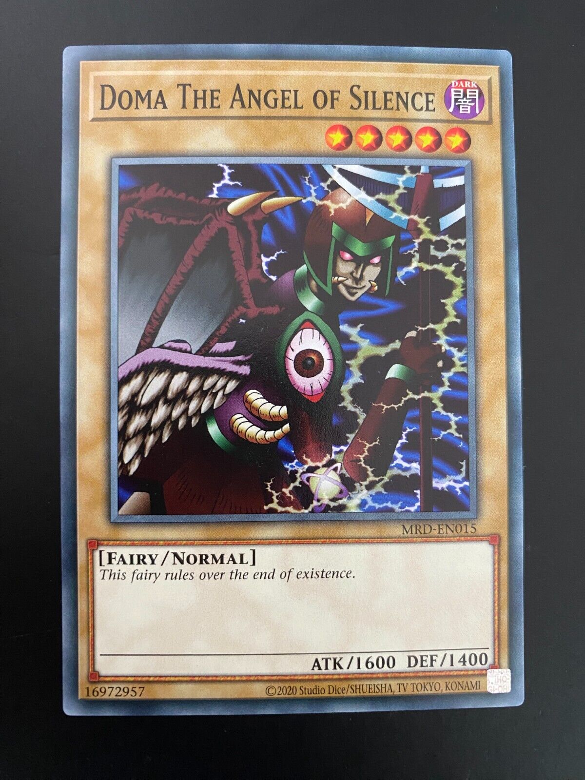 Yugioh Doma The Angel of Silence MRD-EN015 Common Unlimited Edition NM/MINT