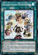 Yugioh Solfachord Harmonia ANGU-EN024 Super Rare 1st Edition VLP/NM