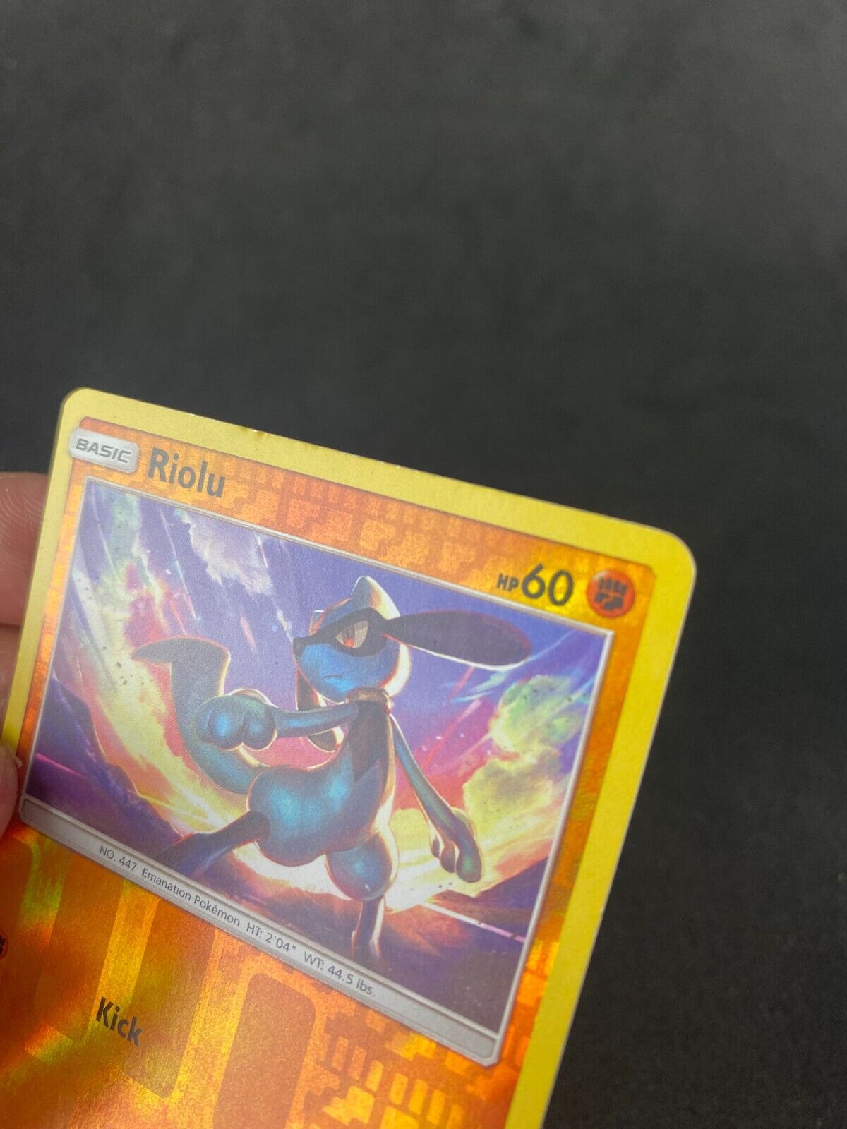 Pokemon Riolu 116/236 Unified Minds Reverse Holo VLP