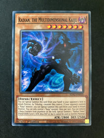 Yugioh Radian, the Multidimensional Kaiju SDAZ-EN010 Common 1st Edition NM