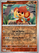 Pokemon Pansear 021/142 Stellar Crown Reverse Holo NM