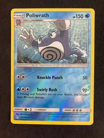 Pokemon Poliwrath 39/214 Unbroken Bonds Reverse Holo NM