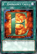 Yugioh E - Emergency Call SDHS-EN029 Common 1st Edition VLP/NM