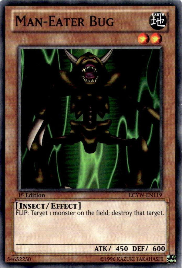 Yugioh Man-Eater Bug LCYW-EN119 Common 1st Edition NM