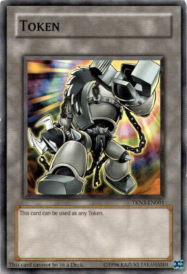 Yugioh Token TKN3-EN001 Common Unlimited Edition MP