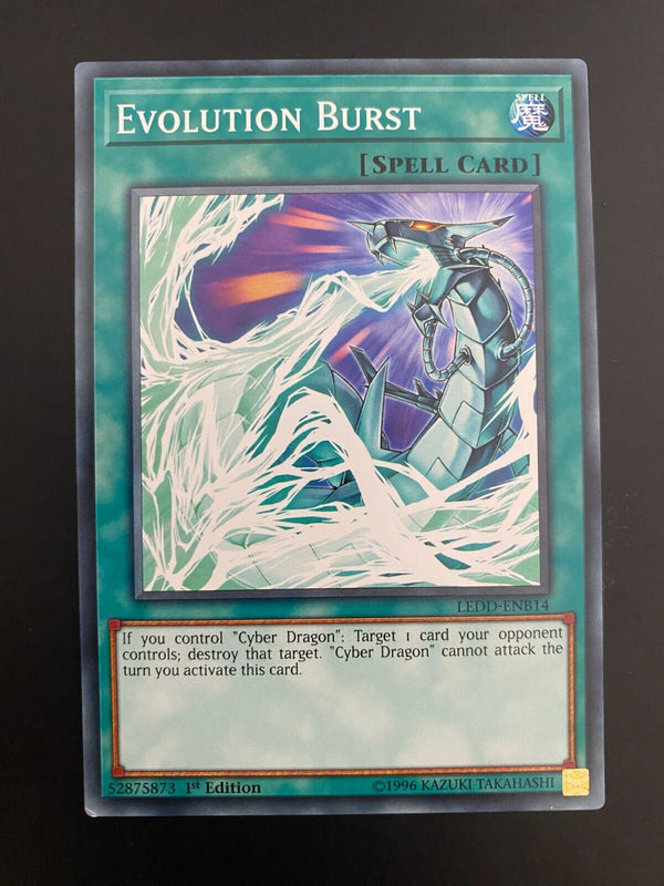 Yugioh Evolution Burst LEDD-ENB14 1st Edition NM