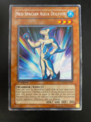 Yugioh Neo-Spacian Aqua Dolphin DP03-EN005 Rare 1st Edition LP