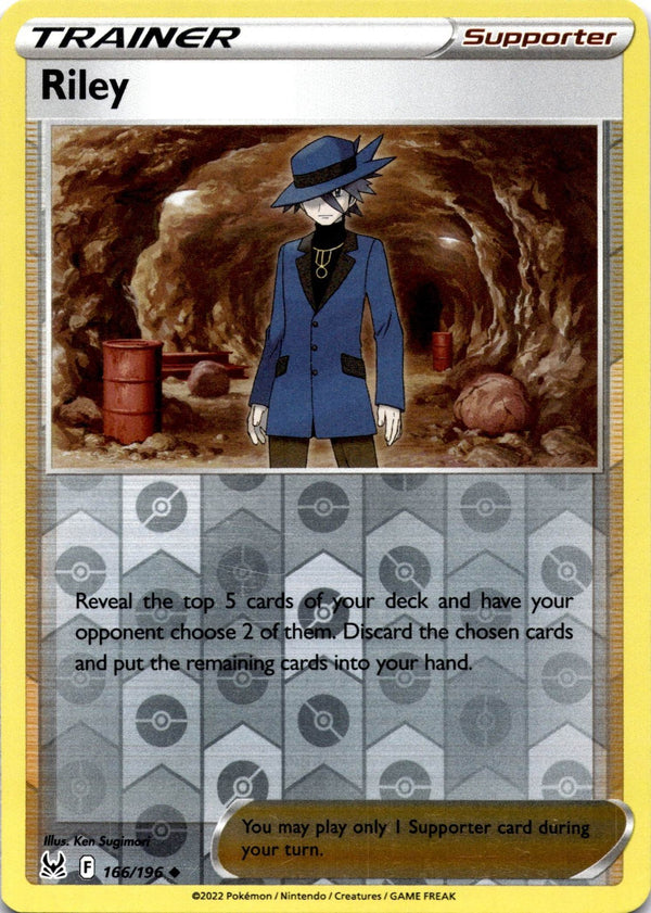 Pokemon Riley 166/196 Lost Origin Reverse Holo LP