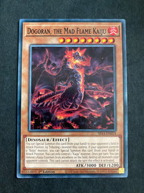 Yugioh Dogoran, the Mad Flame Kaiju SR14-EN014 Common 1st Edition NM