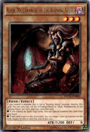 Yugioh Alich, Malebranche of the Burning Abyss NECH-EN083 Rare 1st Edition LP