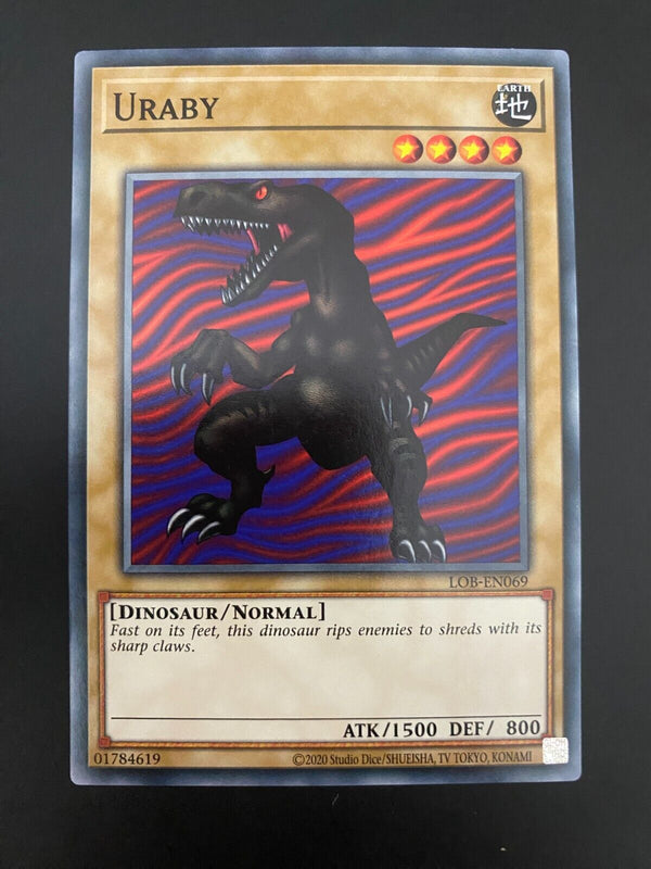 Yugioh Uraby LOB-EN069 Unlimited Edition Common NM/MINT