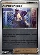 Pokemon Acerola's Mischief 180/217 Ascended Heroes Reverse Holo NM