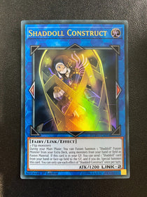 Yugioh Shaddoll Construct DUPO-EN094 Ultra Rare 1st Edition NM