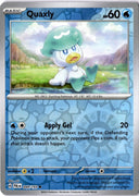 Pokemon Quaxly 049/193 Paldea Evolved Reverse Holo MP