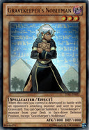 Yugioh Gravekeeper's Nobleman LVAL-EN031 Ultra Rare 1st/Unlimited Edition NM