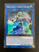 Yugioh Mekk-Knight Crusadia Avramax MAZE-EN054 Super Rare 1st Ed NM/MINT (N)