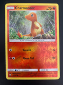 Pokemon Charmander 18/147 Burning Shadows Reverse Holo LP (Clean front)