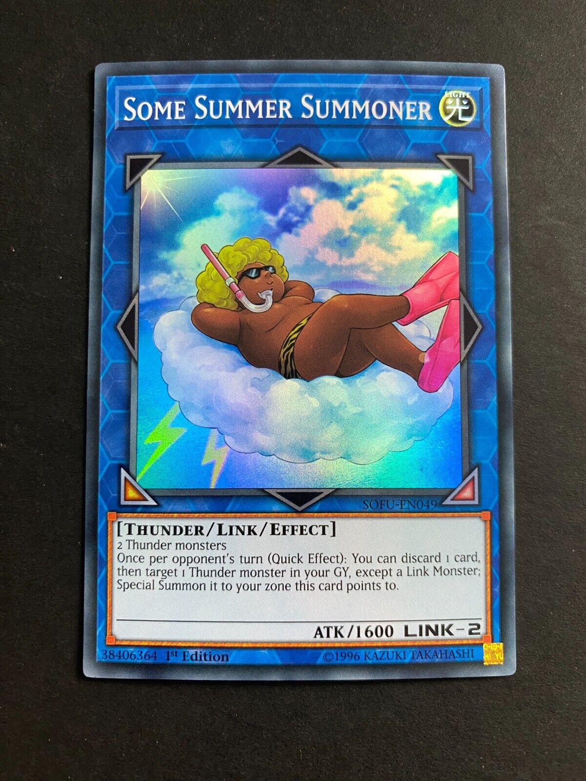 Yugioh Some Summer Summoner SOFU-EN049 Super Rare 1st Edition LP