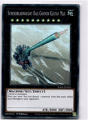 Yugioh Superdreadnought Rail Cannon Gustav Max RA04-EN063 Super Rare 1st Ed NM