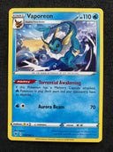 Pokemon Vaporeon 030/185 Vivid Voltage Non Holo NM